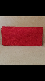 Red Lace Clutch 157//280